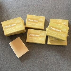 9 bars Chardonnay Wine Soaps by Rinse Bath and Body - Valentine’s Day Gift Idea!